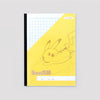 pikachu A5 grid notebook 